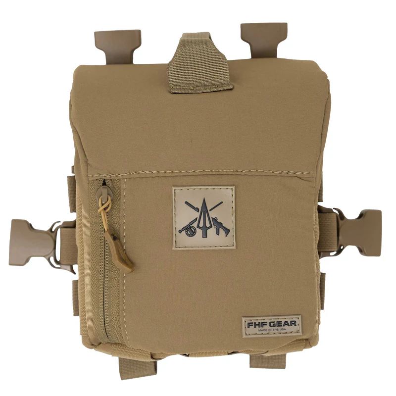 FHF Gear FOB Bino Pouch - Coyote Brown - Standard