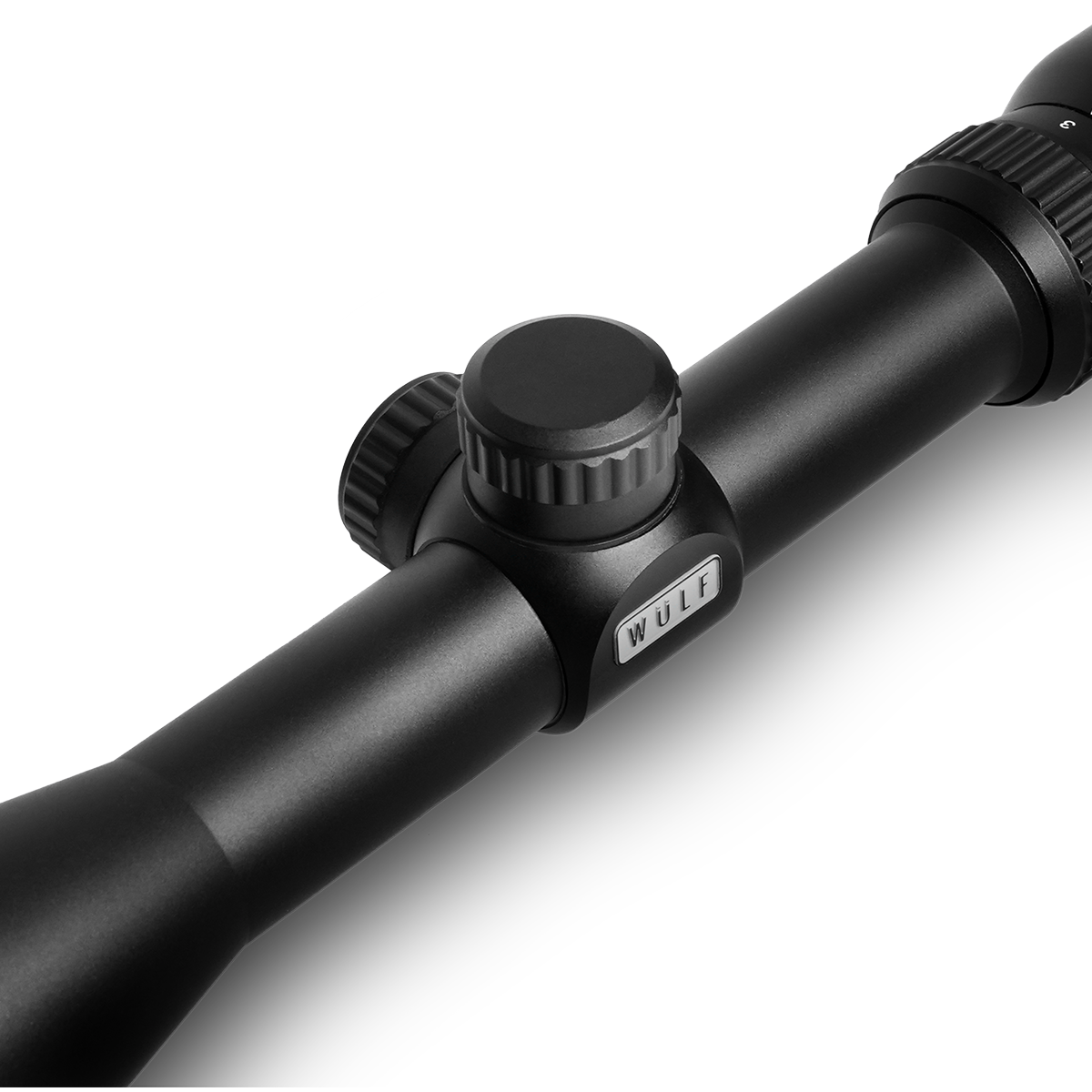 (NEW) WULF Fireball 3-9x40 Adjustable Objective 10 Yard Minimum Half Mil-Dot Reticle Rifle Scope