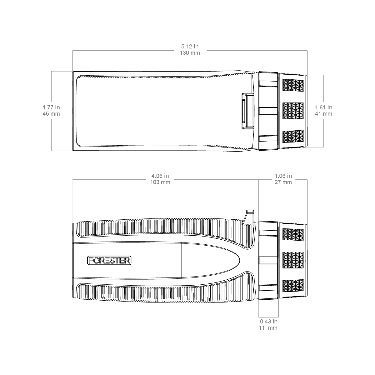 Vector Optics Forester 8x32 Ultra Short Monocular