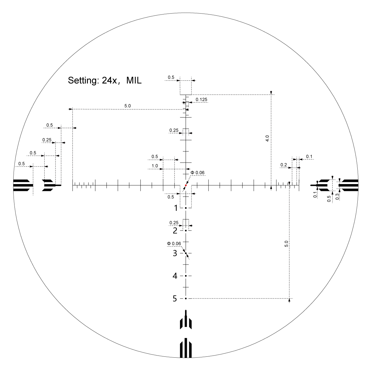 Vector Optics Orion Pro Max 6-24x50 SFP HD IR VOR-6 1/10MIL 30mm Rifle Scope