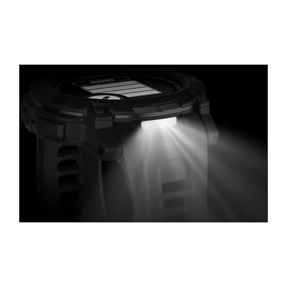 Garmin Instinct 3 Tactical Edition 50mm Smart Watch with Solar Charging and GPS - Black with Black Band