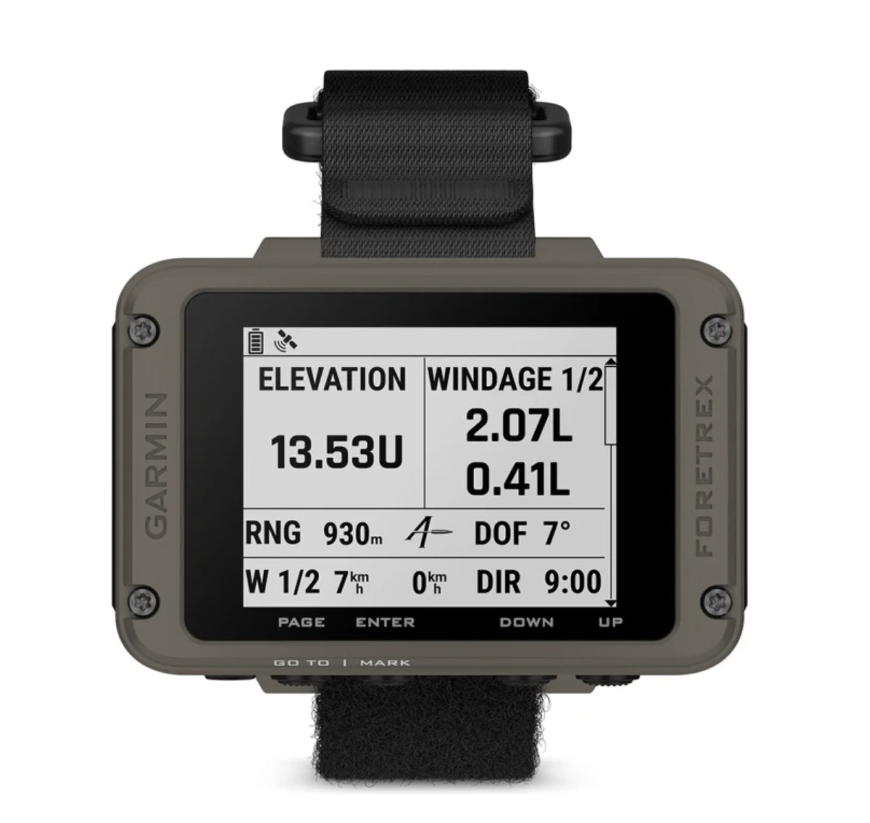 Garmin Foretrex 901 Ballistic Edition Wrist-mounted GPS Navigator with Strap