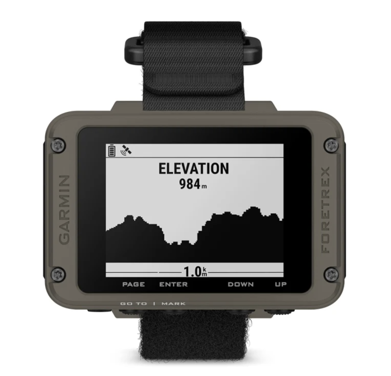 Garmin Foretrex 901 Ballistic Edition Wrist-mounted GPS Navigator with Strap