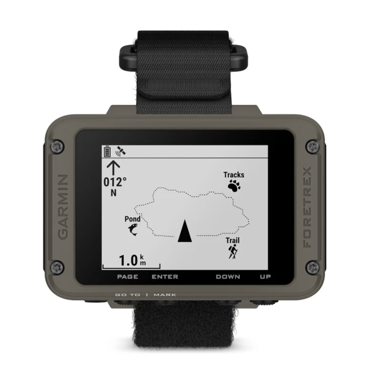 Garmin Foretrex 901 Ballistic Edition Wrist-mounted GPS Navigator with Strap