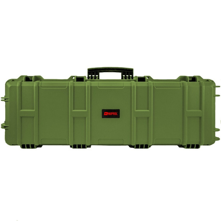 Nuprol Premium Green Rifle Case with Wave Foam - Large (1090 x 390 x 150 mm)