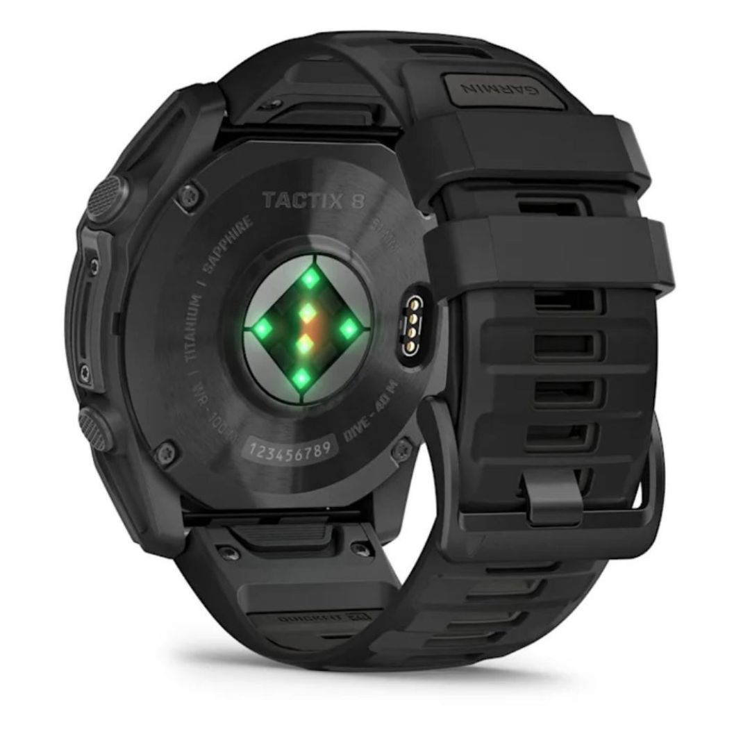 Garmin Tactix 8 51mm Solar Smartwatch with Applied Ballistics Ultralight Solver