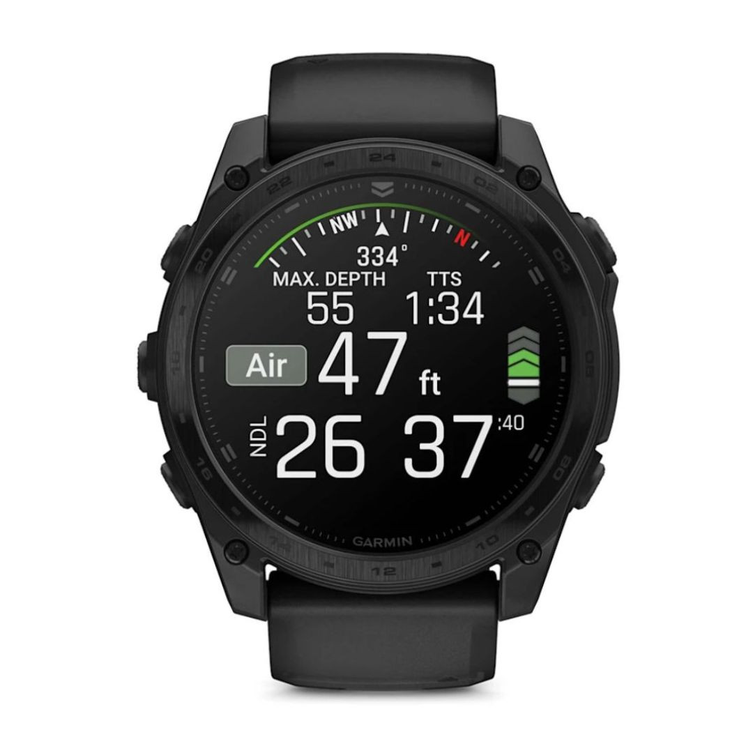 Garmin Tactix 8 51mm Solar Smartwatch with Applied Ballistics Ultralight Solver