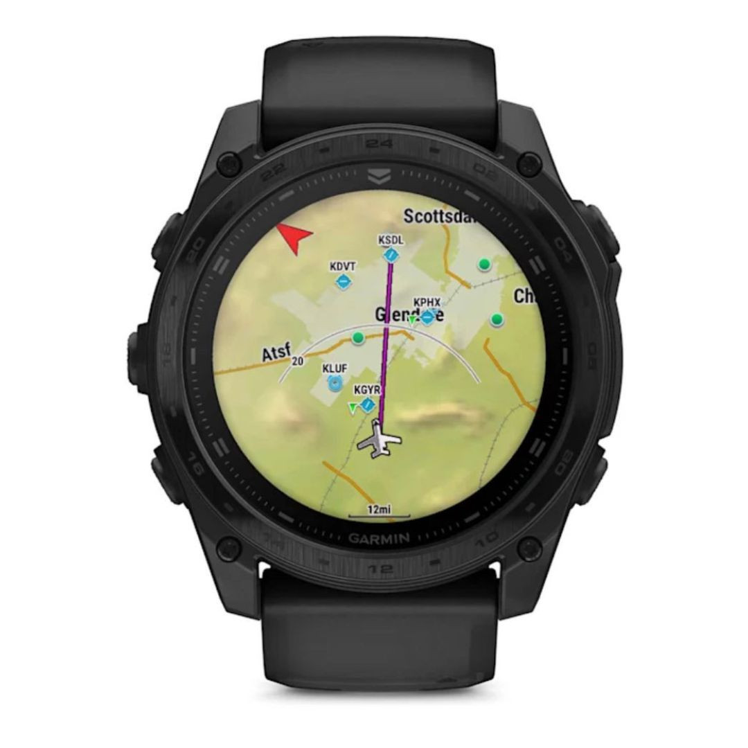 Garmin Tactix 8 51mm Solar Smartwatch with Applied Ballistics Ultralight Solver