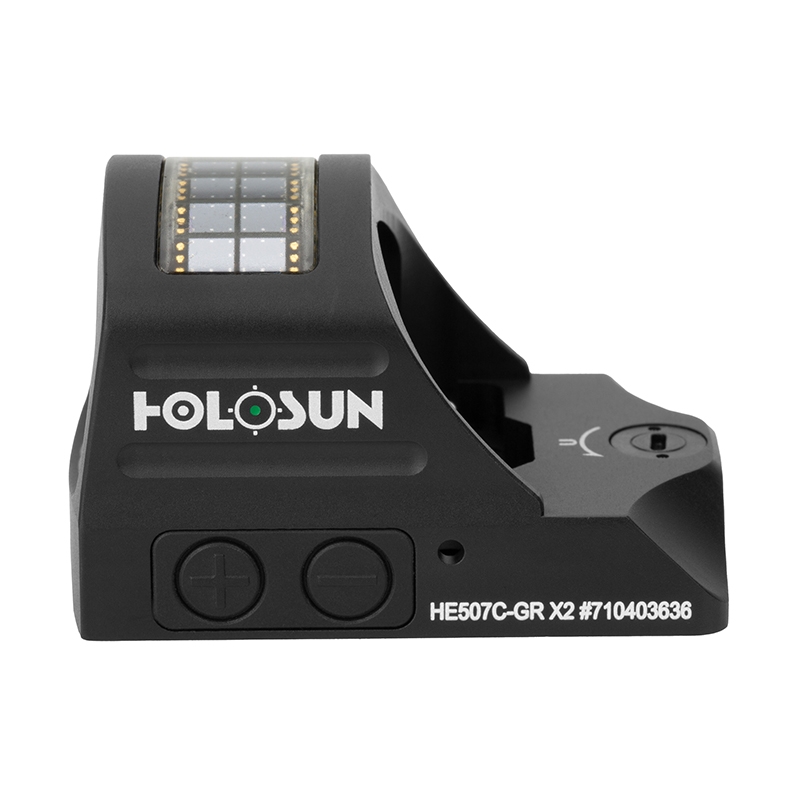 Holosun HE507C X2 2 MOA Solar Green Dot Sight
