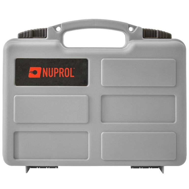 Nuprol Essential Pistol Case with Wave Foam - (300 x 256 x 80 mm)