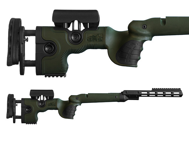 GRS Adjustable Stock, Warg Remington 700 BDL SA Green