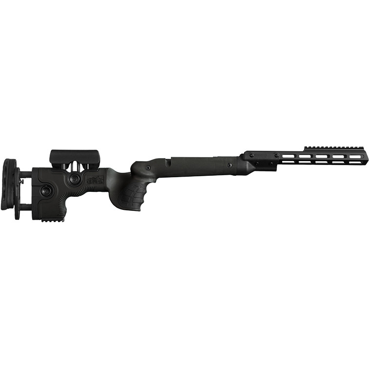 GRS Adjustable Stock, Warg Tikka T3/X Left Hand SA Black Optics Warehouse