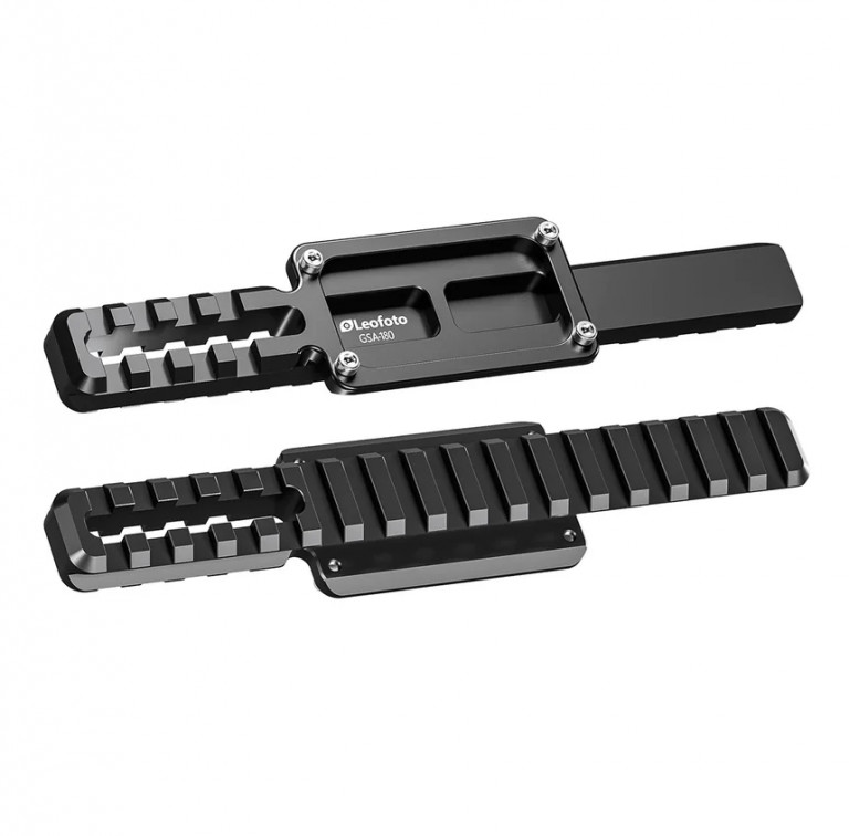 Leofoto GSA-180 14 Slot Picatinny to Arca-Swiss Adapter