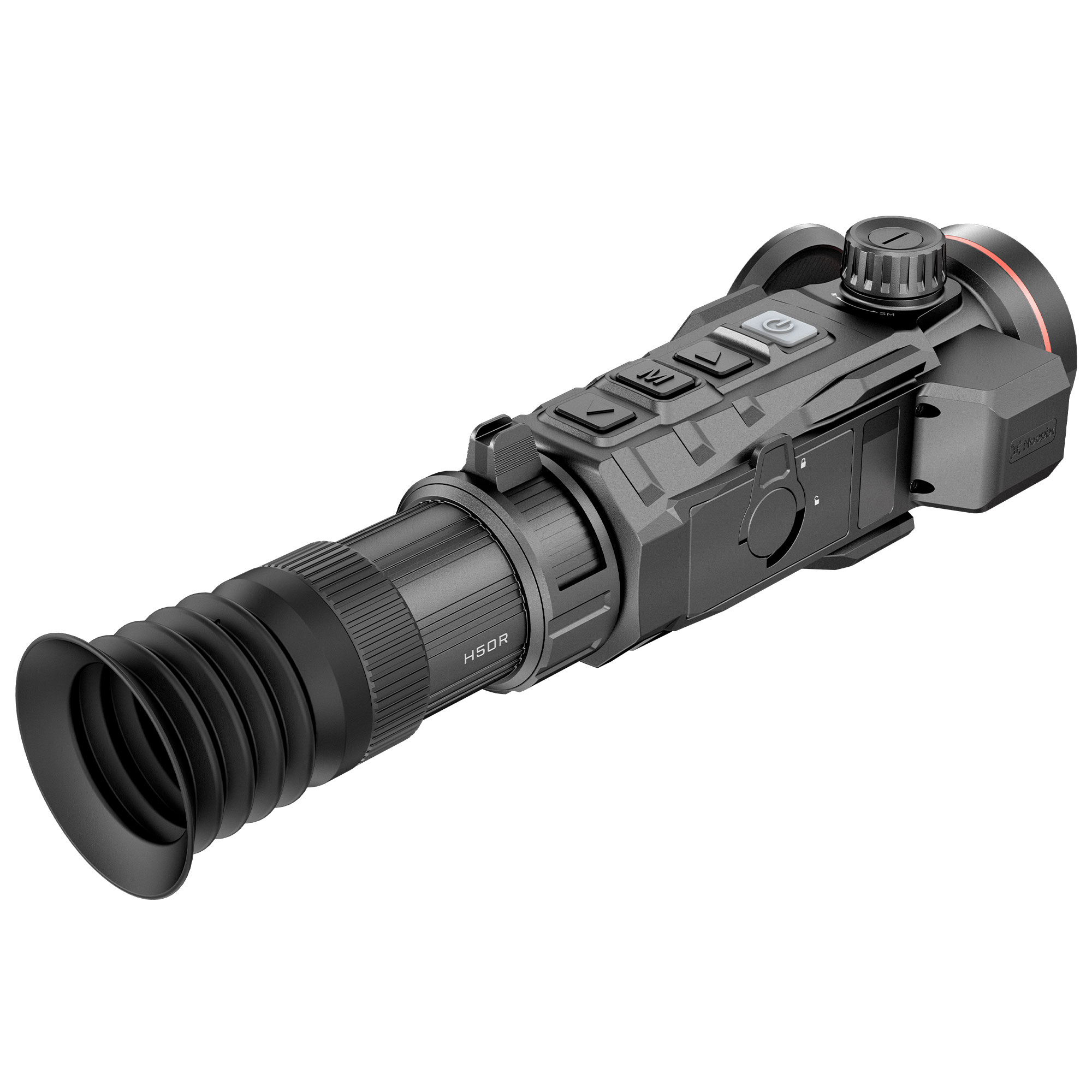 NocPix RICO2 H50R 50mm Thermal Rifle Scope with LRF and Ballistic Calculations - 640x512 12um 15mK NETD