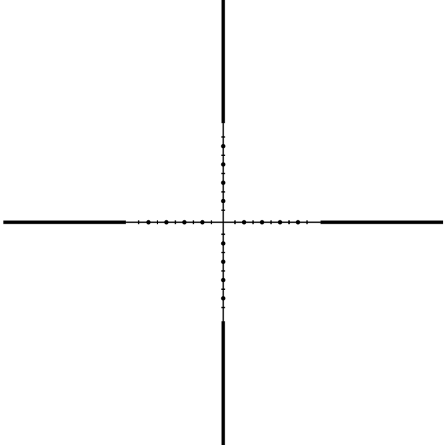 Hawke Vantage SF 3-12x44 Half Mildot Rifle Scope