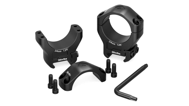 Arken Optics Halo 34 mm Scope Rings Low (23 mm)