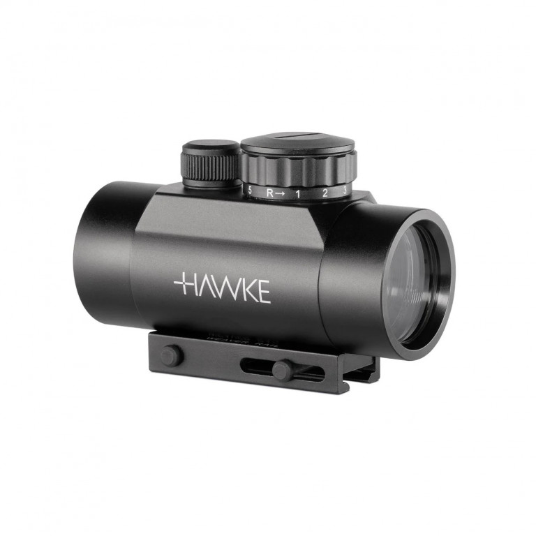 Hawke 1x30 3 MOA Red and Green Dot Sight with Weaver / 9-11mm Rail