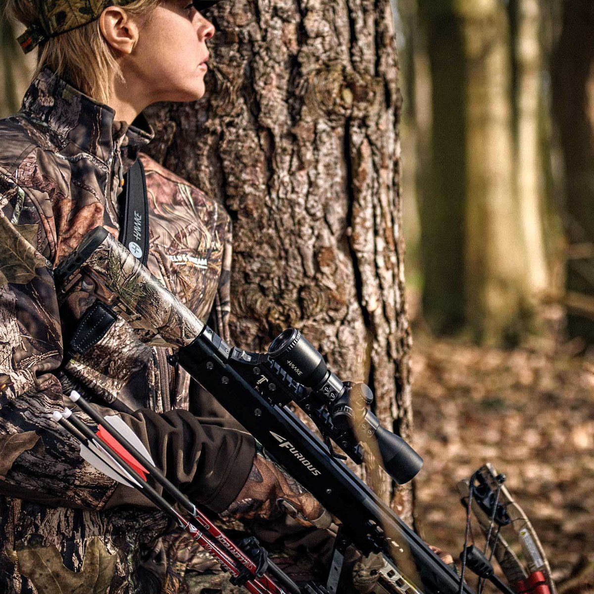 Hawke Crossbow XB30 Pro Compact 2-8x36 SR Rifle Scope