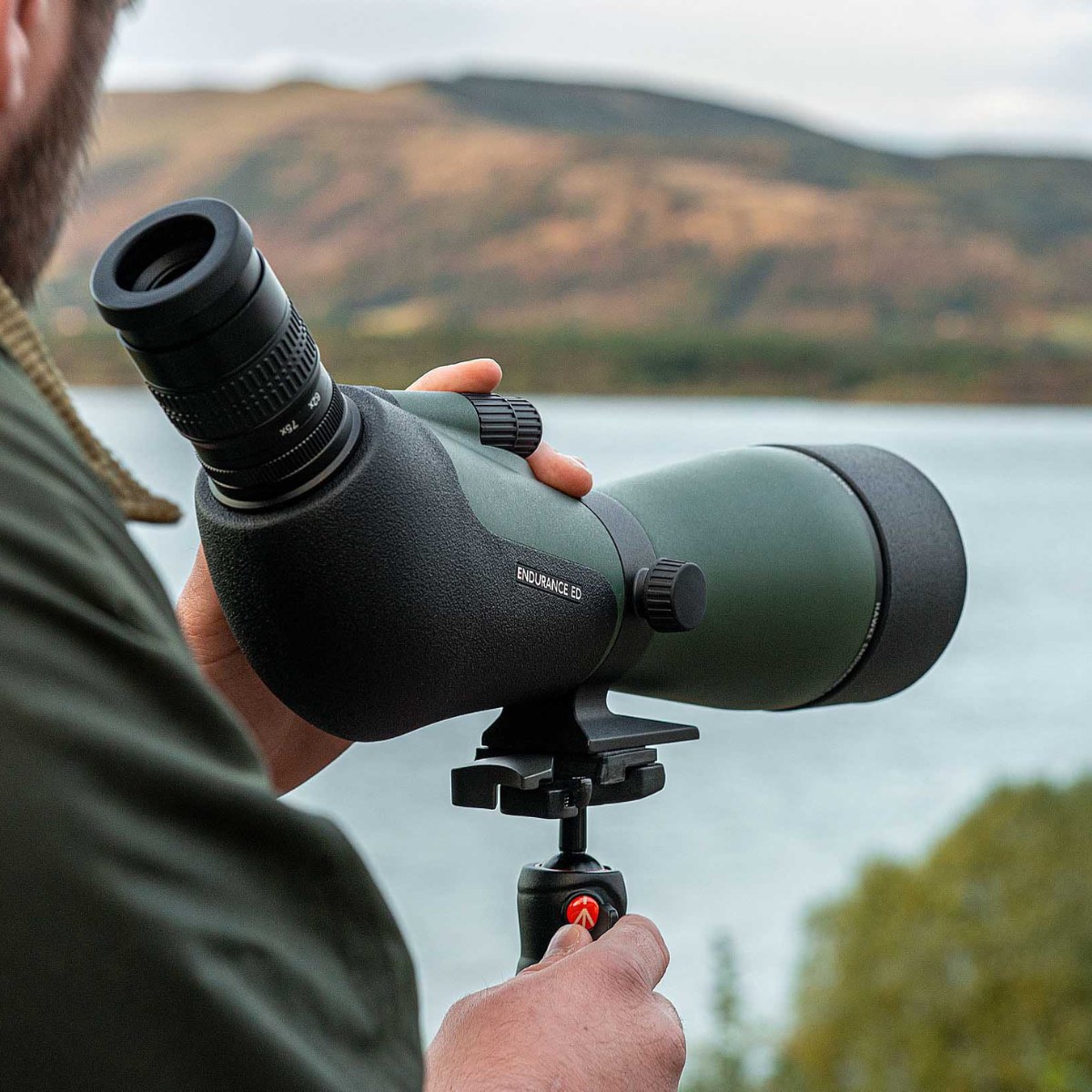 Hawke Endurance ED 25-75x85 Spotting Scope