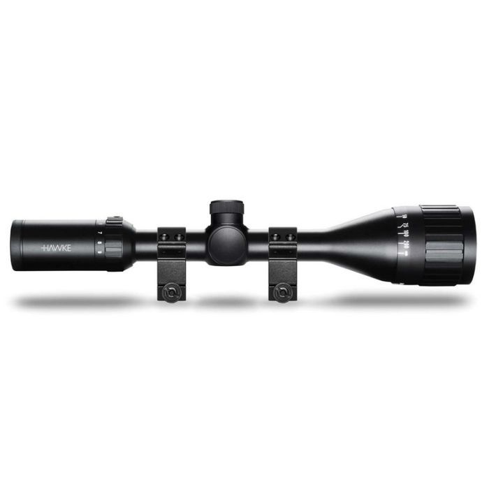 Hawke Fast Mount 3-9x50 AO Weaver Mil Dot Rifle Scope