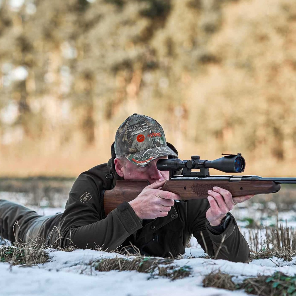 Hawke Vantage 30 WA 4-16x50 IR SF .17 HMR Rifle Scope