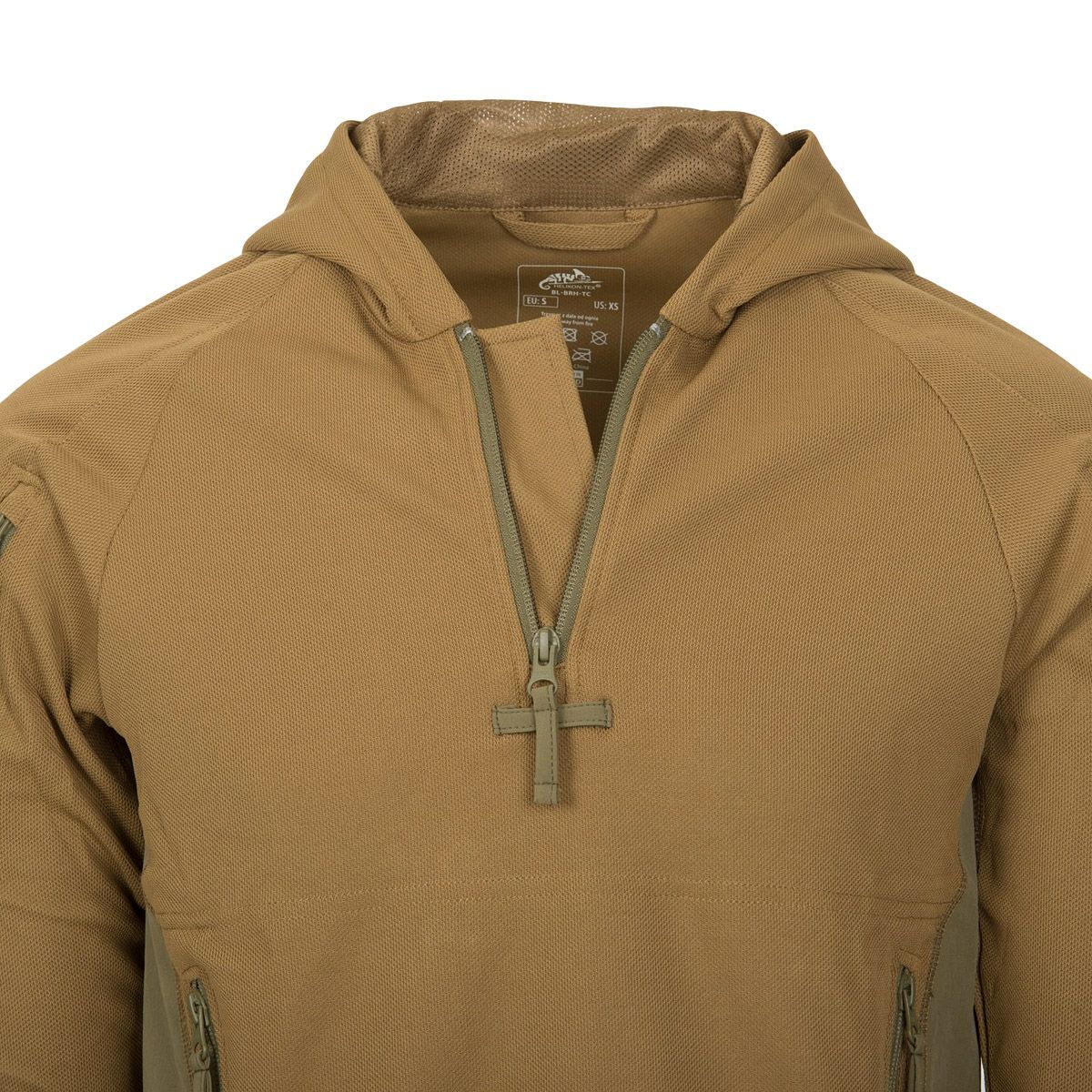 Helikon-Tex Range Hoodie - TopCool - Coyote/Adaptive Green Size: XXL/Regular