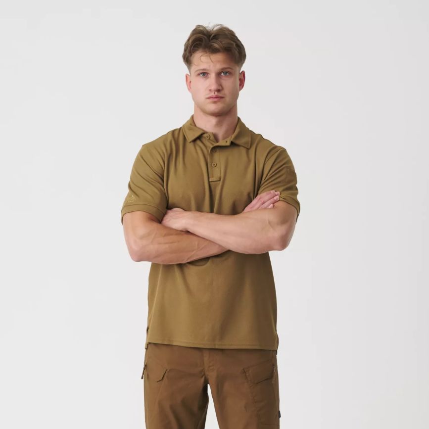 Helikon-Tex UTL Polo Shirt - TopCool Lite - Coyote Size: M/Regular