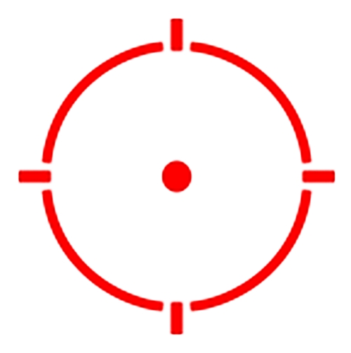 Holosun HS510C Quick Detach Red Dot Sight w/ Picatinny Mount - Includes HM3X 3x Magnifier