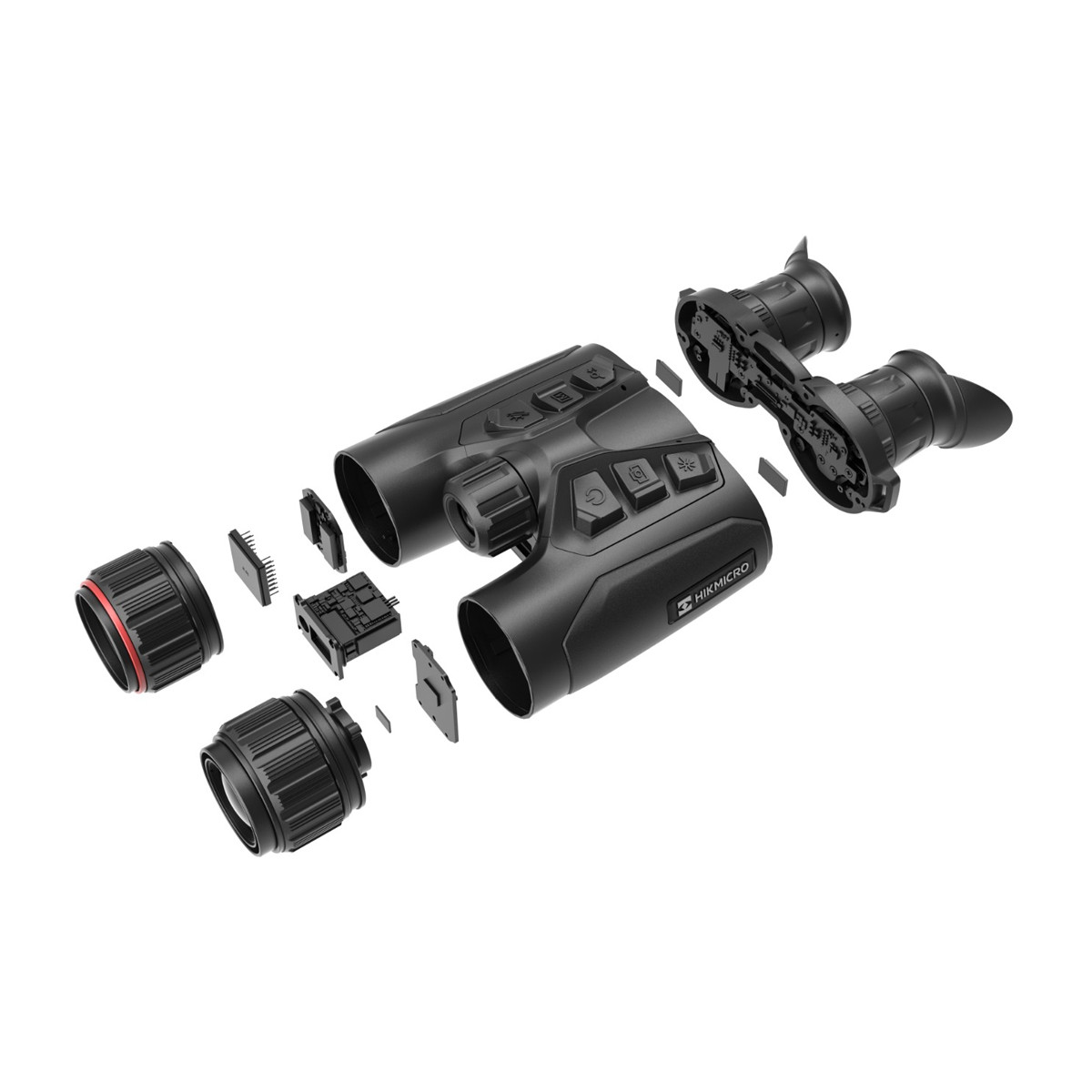 HIKMICRO Habrok 4K HE25L 25mm 5.5-22 x 60 Multi-Spectrum 256x192 <35mK 12um LRF Entry Level Thermal Binoculars