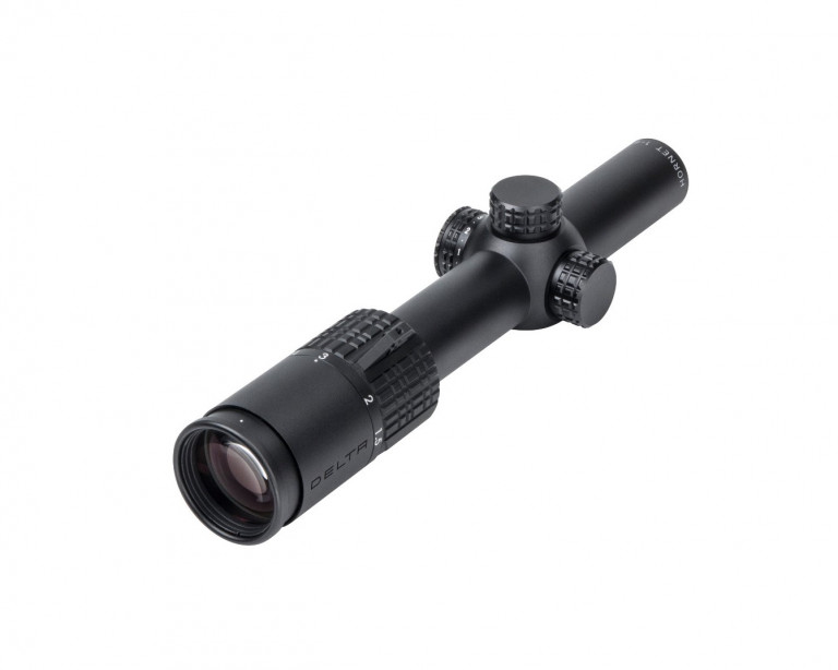 Delta Hornet 1-6x24 SFP Illuminated D2BR 0.1 MRAD Rifle Scope