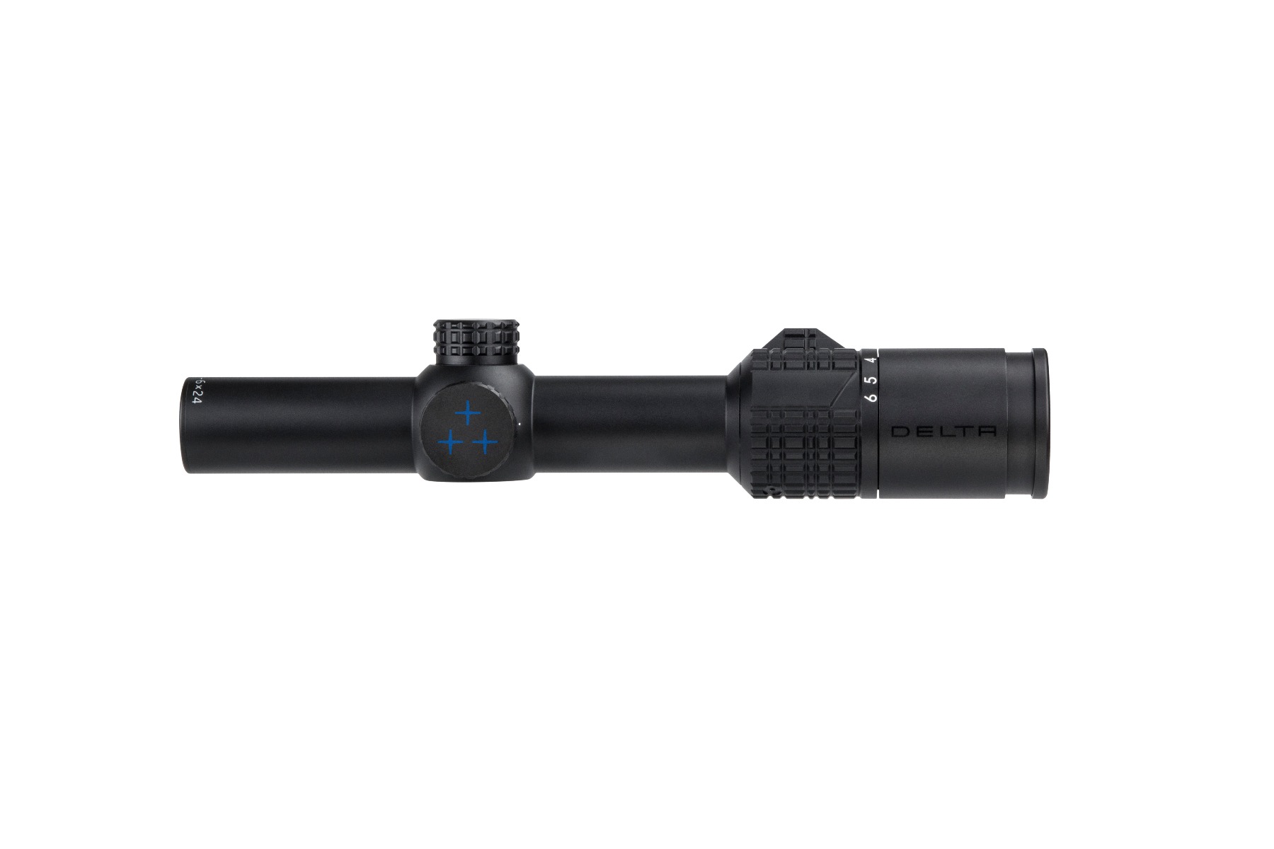 Delta Hornet 1-6x24 SFP Illuminated D2BR 0.1 MRAD Rifle Scope