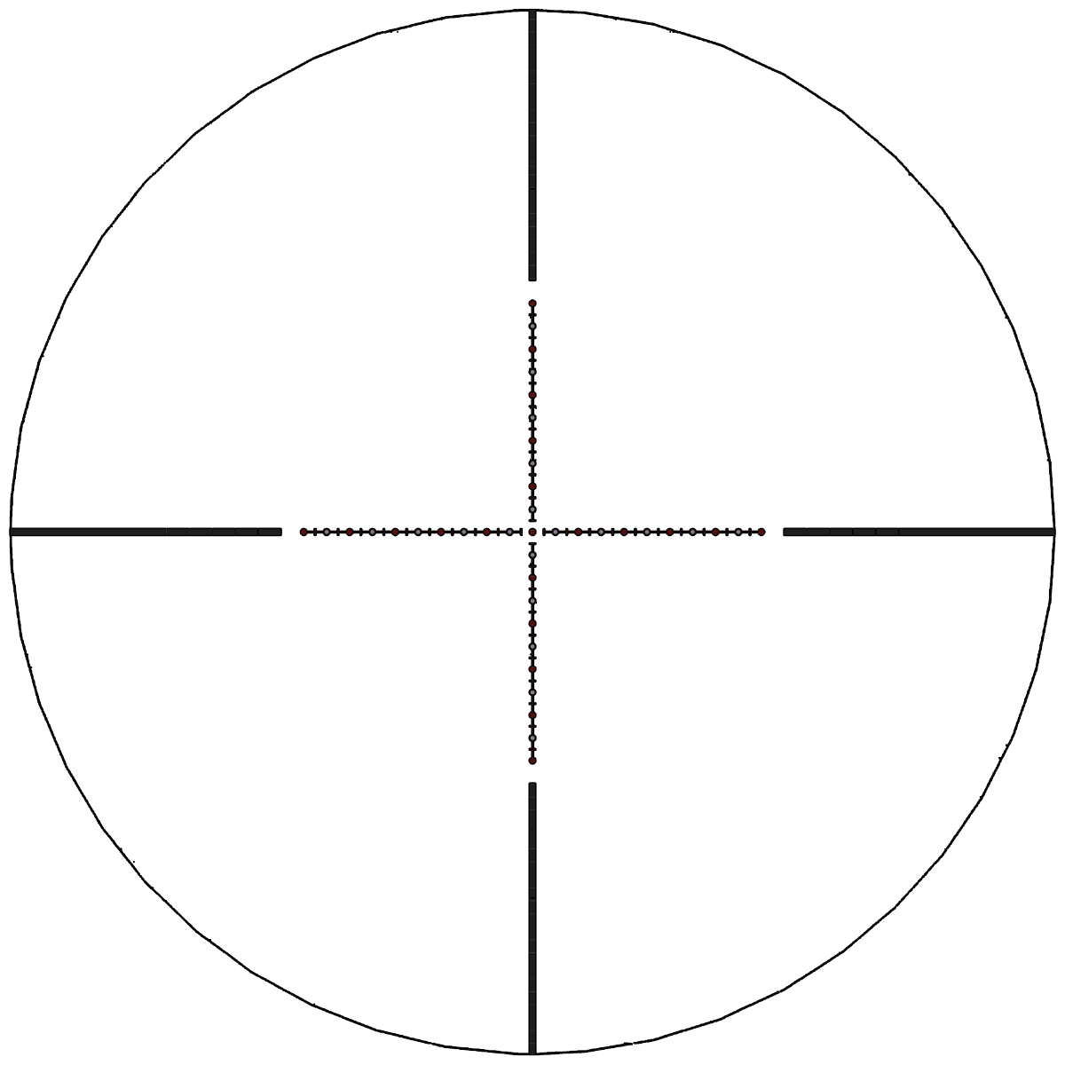 WULF Hurricane 4.5-18x50 SFP Illuminated 0.1MRAD Rifle Scope