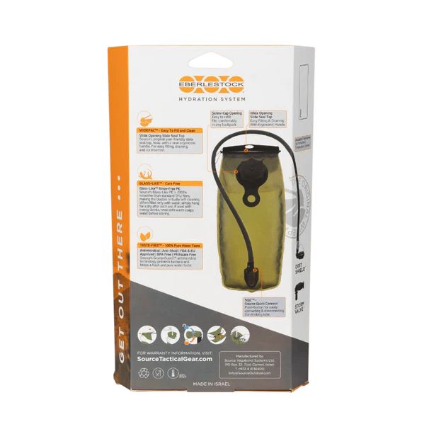 Eberlestock 3 Litre Hydration Bladder - Green