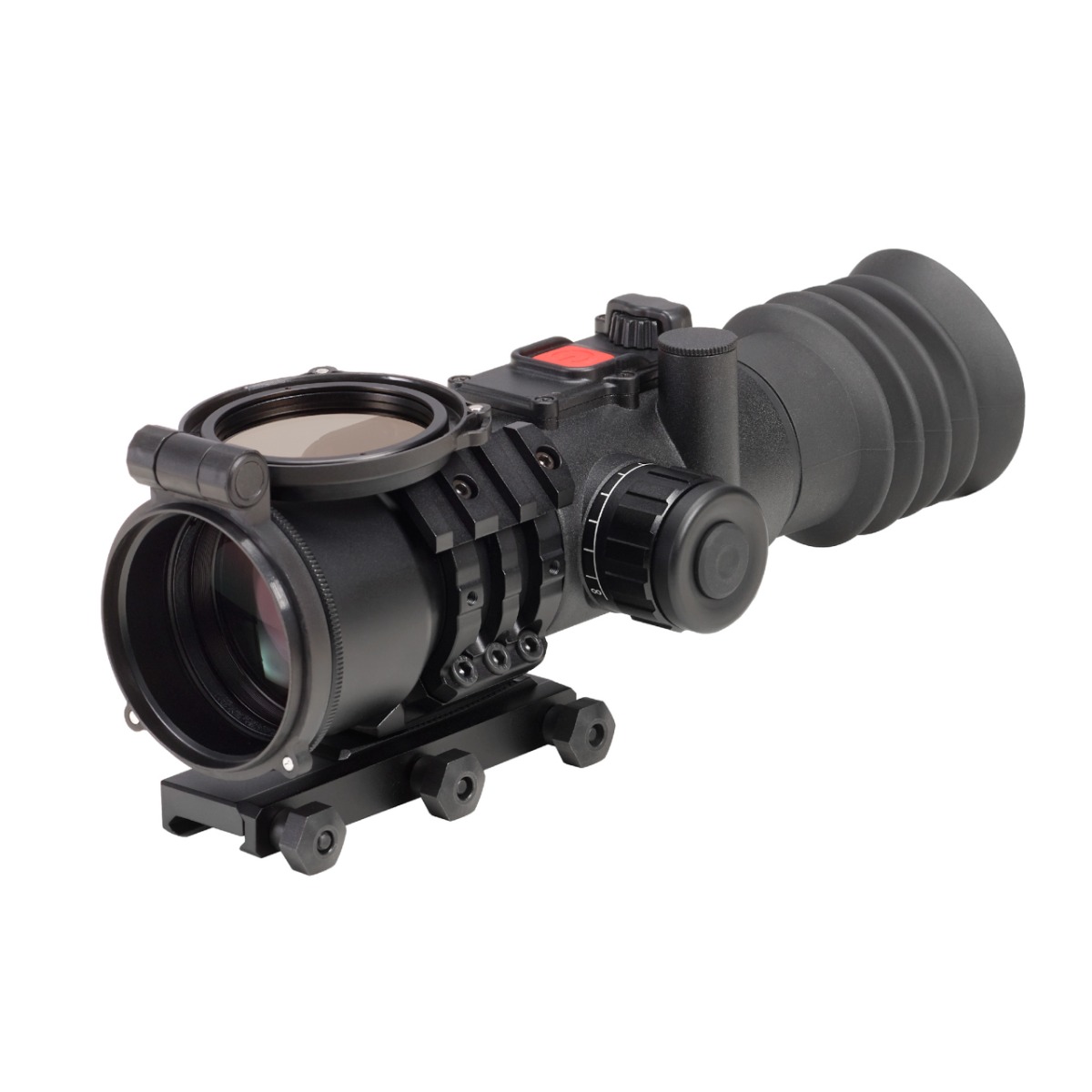 Element Optics HYPR-7 7x50 FFP Programmable Rifle Scope With Integrated Rangefinder