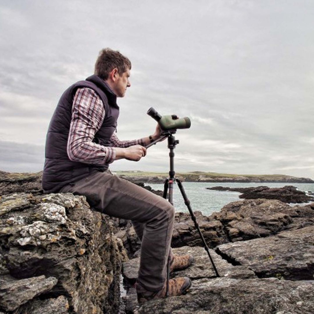 Kowa TSN-553 Prominar 15-45x Angled Spotting Scope with Fluorite Crystal Lens