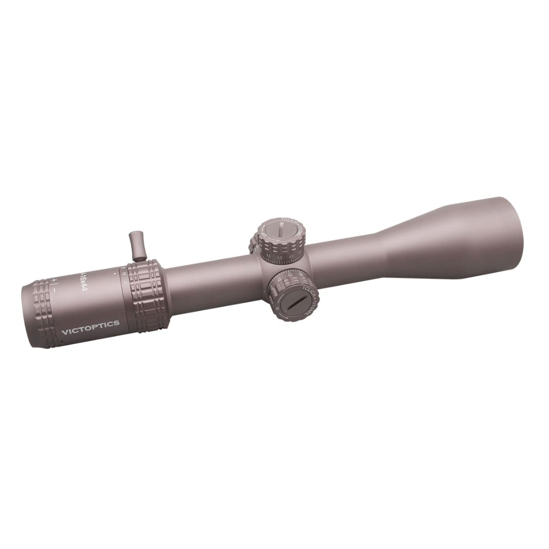 Vector Optics Victoptics S4 4-16x44 SFP MDL 1/10 MIL 30mm Rifle Scope - Coyote FDE