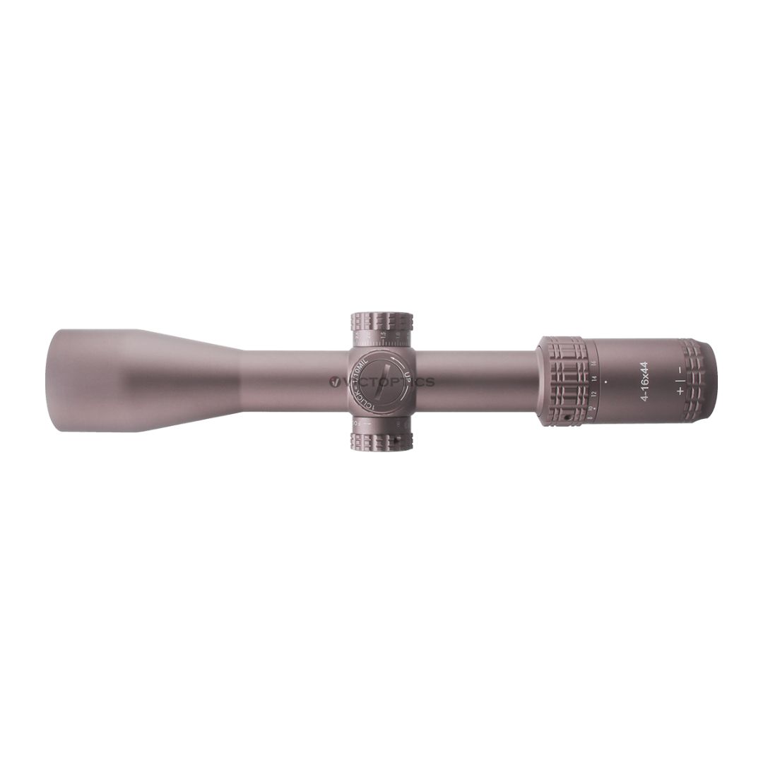 Vector Optics Victoptics S4 4-16x44 SFP MDL 1/10 MIL 30mm Rifle Scope - Coyote FDE