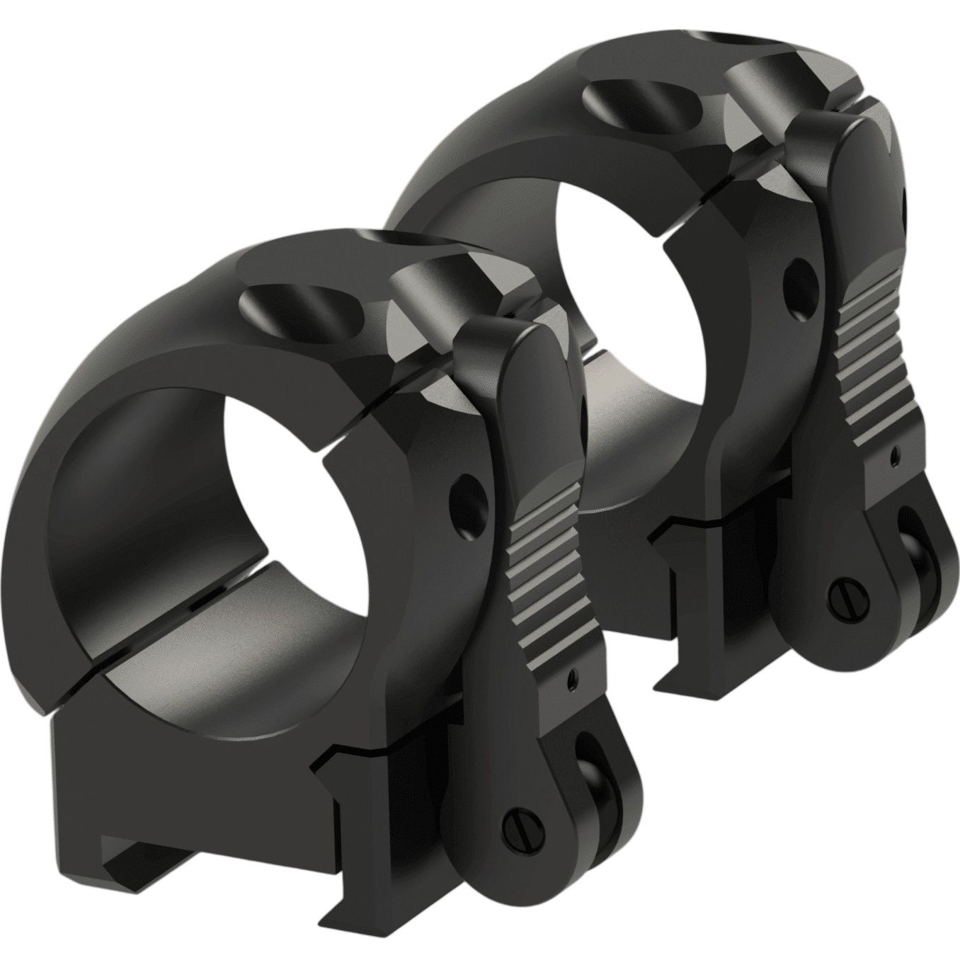 Immersive Optics SwiftLock 30mm Rifle Scope Low Mounts - Black