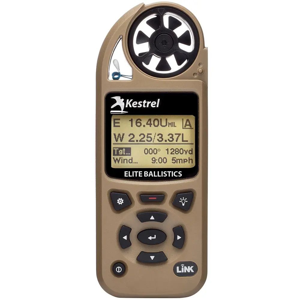 Kestrel 5700 Elite Weather Meter with Applied Ballistics with LiNK - Desert Tan 