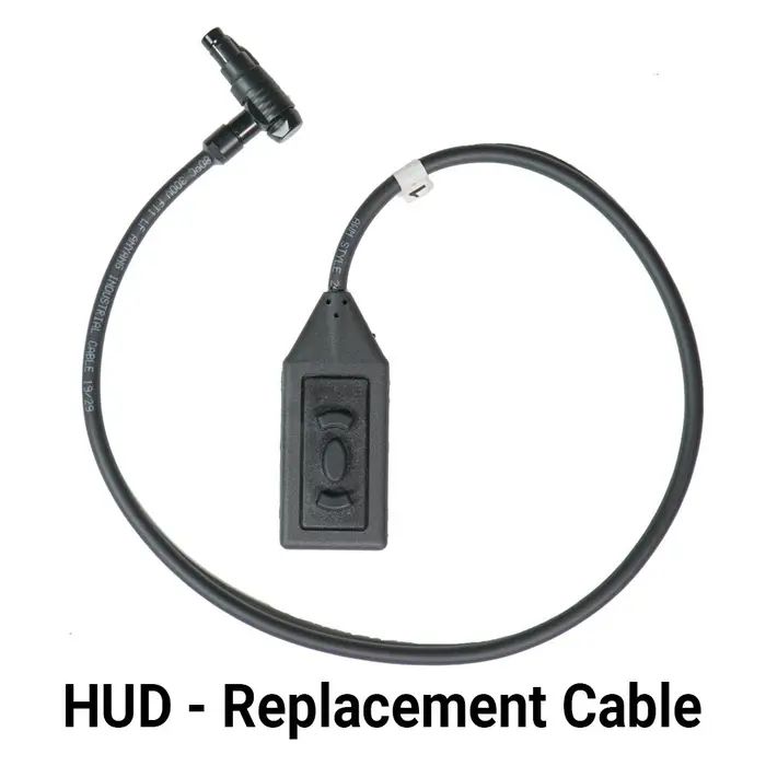 Kestrel HUD Remote Cable Replacement - Black