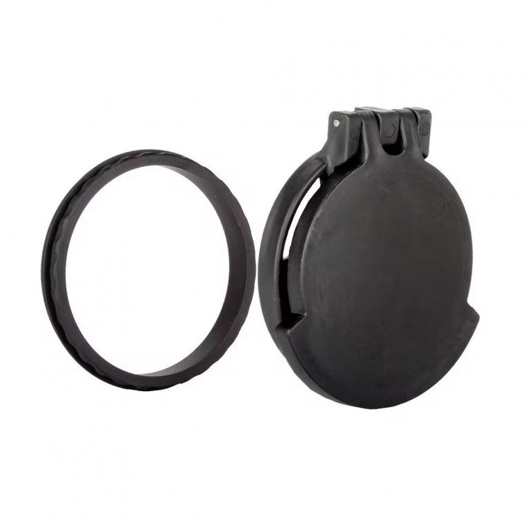 Tenebraex Objective Flip Cover w/ Adapter Ring for 24mm Diameter Objective Lens Black 24SBC0-FCR