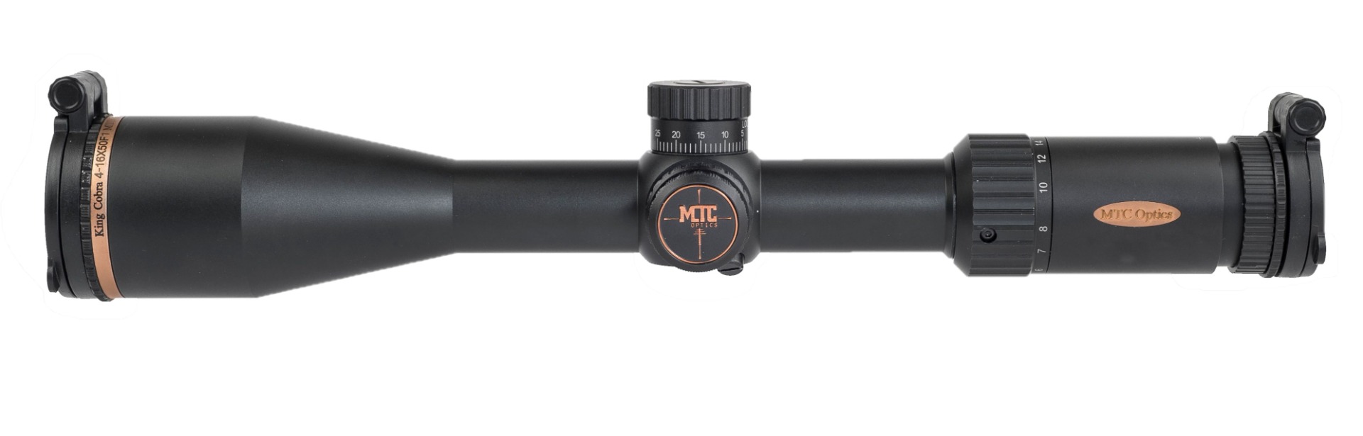 MTC King King Cobra F1 4-16x50 Illuminated FFP 1 MIL SCB2 Rifle Scope