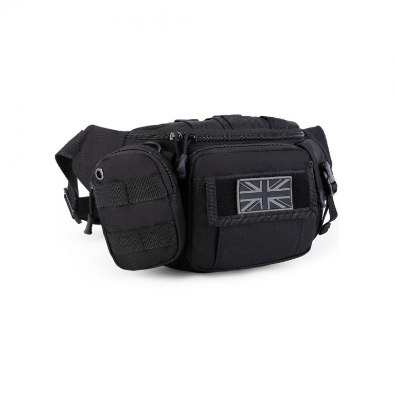 Kombat UK Delta Waist Bag – Black