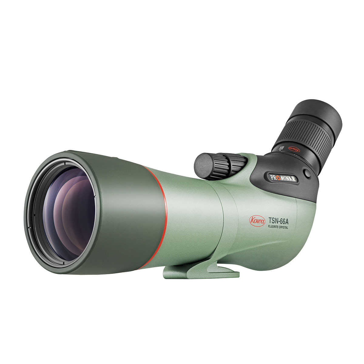Kowa 25-60x66 TSN-66A PROMINAR Angled Spotting Scope Kit, Includes TE-11WZ II WA-Zoom Eyepiece