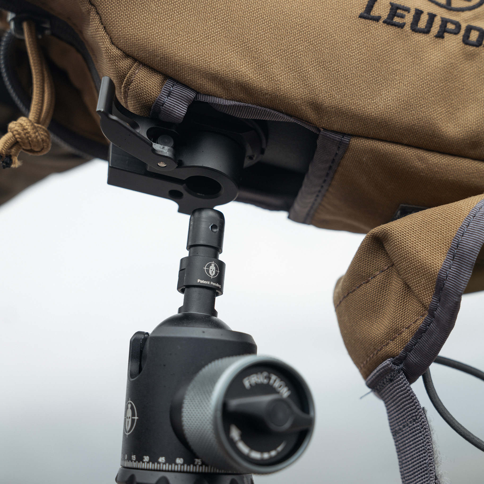 Spartan Heavy Optics Adapter and Carbon Panning Rod for Spartan Tripods and Davros Head