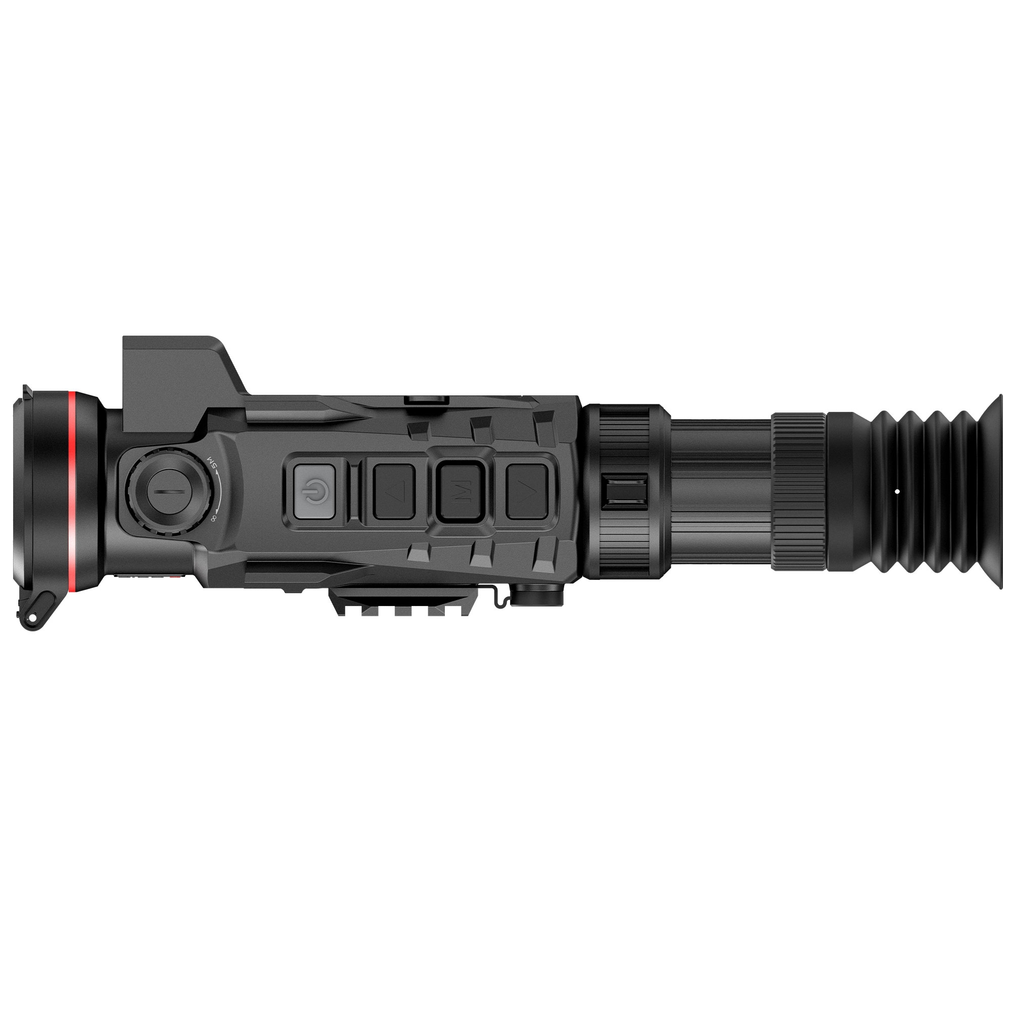 NocPix RICO2 L42R 42mm Thermal Rifle Scope with LRF and Ballistic Calculations - 384x288 12um 18mK NETD