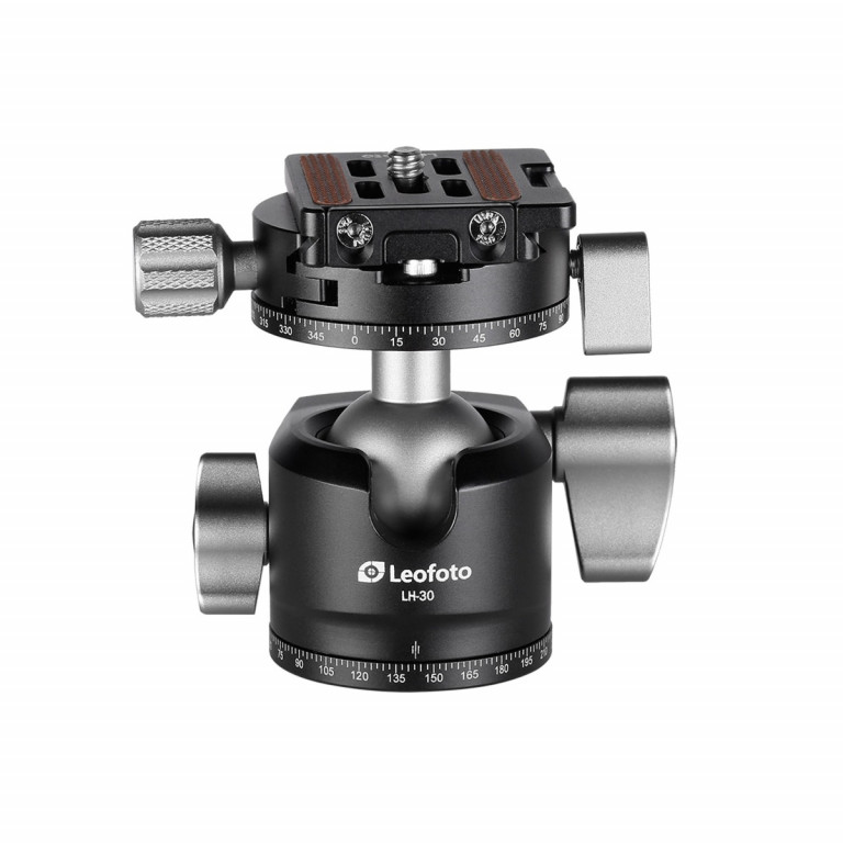 Leofoto LH Series LH-30R 30mm Low Profile Ball Head with NP-50 Plate