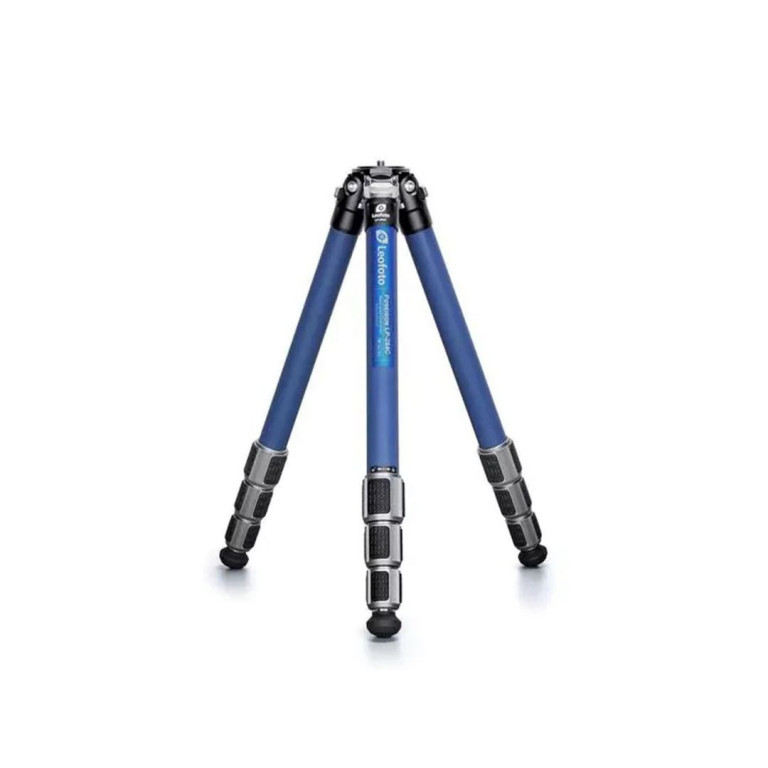 Leofoto Poseidon LP-284C 10 Layer Carbon Water, Sand and Dust Proof Corrosion Resistant Hollow Out Titanium Feet Tripod - Max Load 10kg, Min 160mm to Max 1290mm