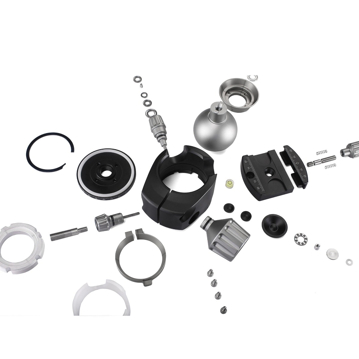 Leofoto Ranger LS-324C 10x Layer Carbon Tripod with LH-40 Ballhead & Separate Centre Column - Max Load 15kg, Min 165mm to Max 1395mm + Col