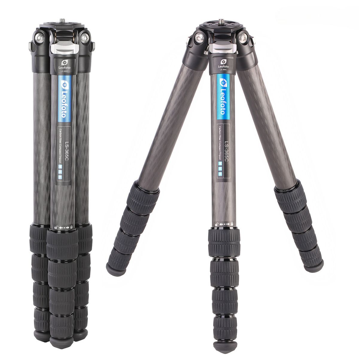 Leofoto Ranger LS-365C Lightweight 10x Layer Carbon Half Ball Levelling Tripod
